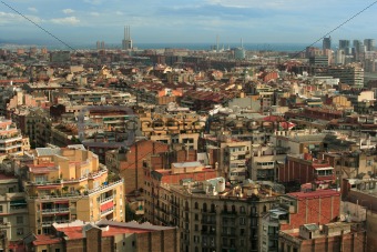 Cityscape of Barcelona 2