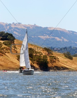 Sail on the lake
