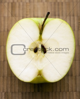 Cut apple.