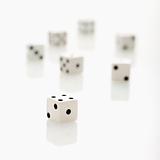 Group of dice. 