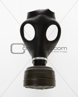 Gas mask.