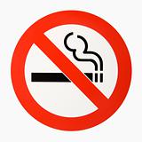 No smoking logo.
