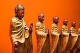 Buddhist statues.