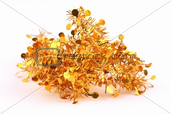 bunch of gold garland