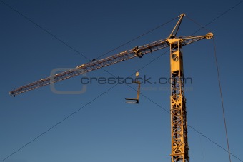 Old rusty crane