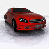 Sports Car - 3D