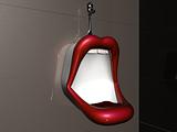 Red Lips Urinal