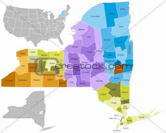 New York state counties
