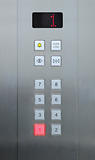 1 floor on elevator buttons