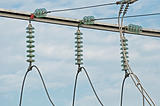 High-voltage wire