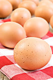 Fresh healthy eggs from the farm