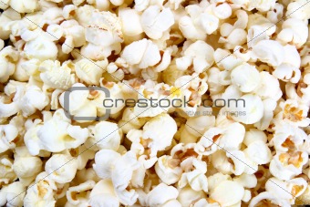 Popcorn close-up