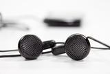 Black earphones