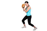 Woman Baseball Player