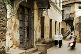 Stone town alley ways on Zanzibar Island