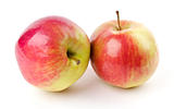 Two juicy apples