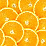 Abstract background with citrus-fruit of orange slices