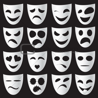 Theatre masks.
