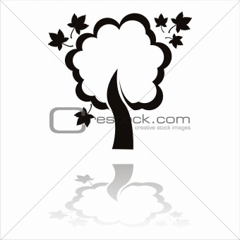 autumn tree icon