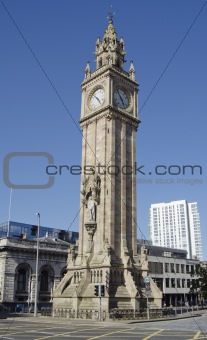 Belfasts Famous Leaning Albert Clock