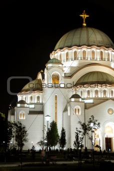 Sveti Sava cathedral in Belgrade