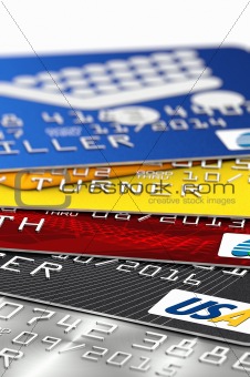 Fake credit cards