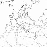 Blank Europe Map