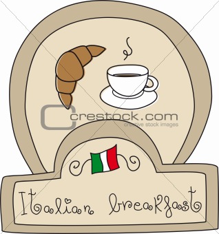 Italian Breakfast Doodle