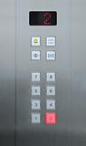 2 floor on elevator buttons