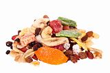 mixture of dried fruit