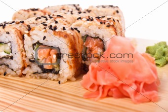Sushi. Isolated