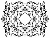 Abstract black ornament