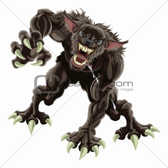 Werewolf illustration