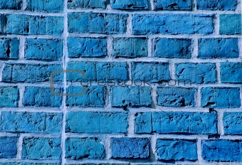 blue painted wall background