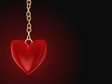 red heart amulet