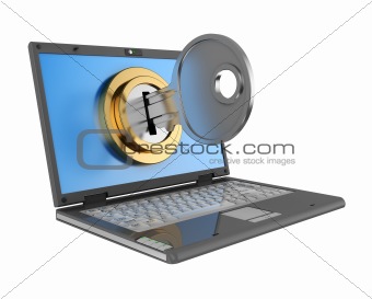 locked computer