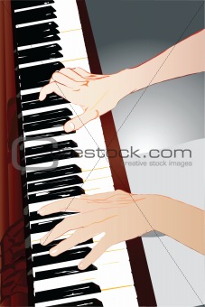 hands of a pianist