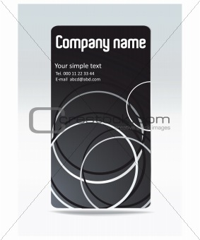  vector business visit card