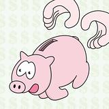 Runaway Piggy Bank