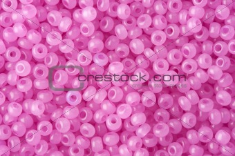 pink polished beads background