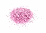 pink polished beads