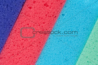 Cleaning sponge surface 