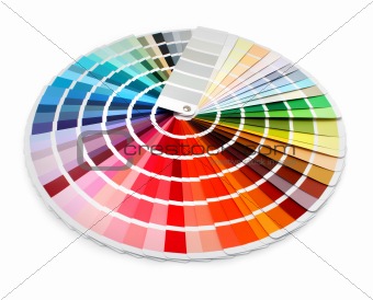 Designer color chart spectrum