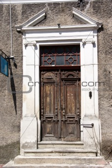 Wooden door 