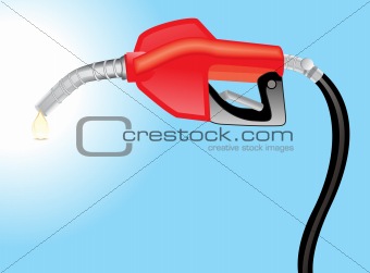 abstract fuel petrol pump handle