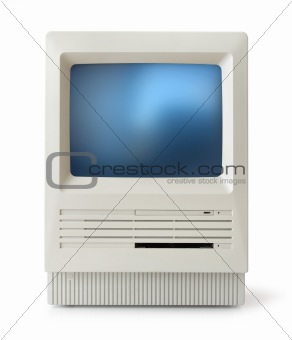 Classic computer front