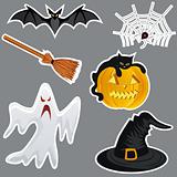 Halloween stickers.