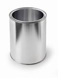 Empty metal can