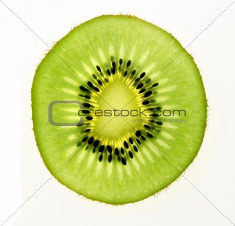 Fresh kiwi slice
