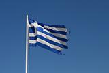 Ragged Greek flag